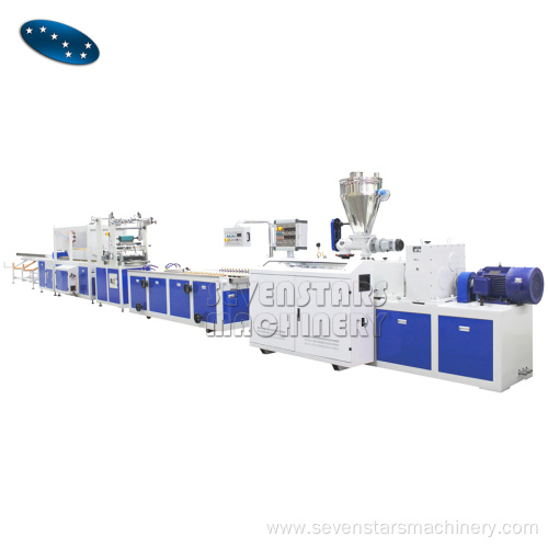 PVC WPC profile extrusion machine